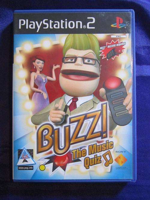 Playstation 2- Buzz! The Music Quiz
