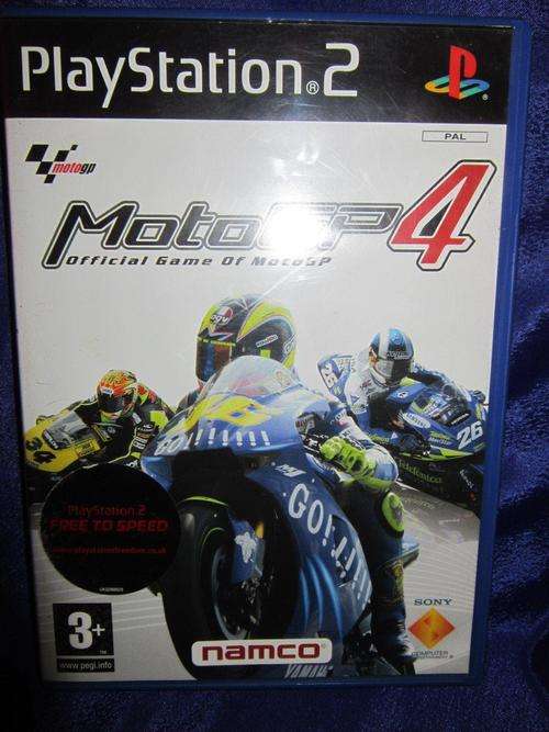 Playstation 2- MotoGP 4 (PG3+)