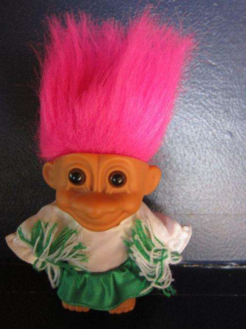 Russ Troll pink hair +-12.5cm