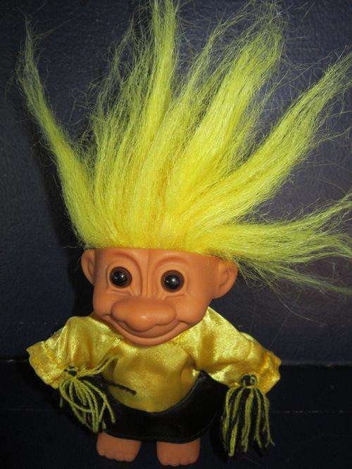 Russ Troll Yellow Hair+-12.5cm