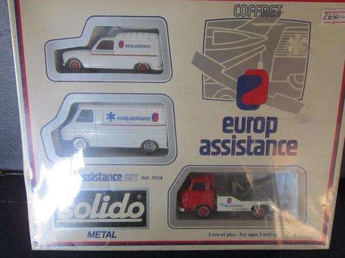 Solido - Europ Assistance Set Ref 7024 - Made in France 83 (sealed)
