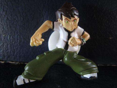 Ben 10 figure no4  with sucker on back to stick onto mirror / window