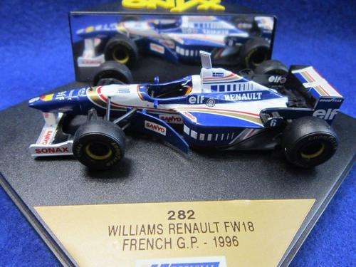 Onyx -  Williams Renault FW18 French G.P. 1996 -  1:43 Scale