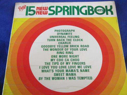 L.P. - Pete's 15 New New Springbok Hits