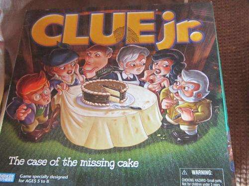 Clue jr ages 5-8 - Parker Brothers