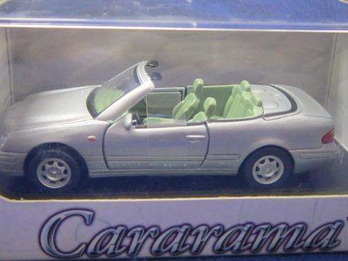 Cararama - Mercedes-Benz CLK320 Convertible Silver 1:43 Scale (NOS)