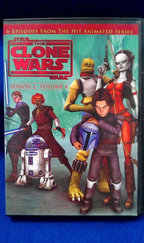DVD - Star Wars - The Clone Wars - Season 2 - Volume 4