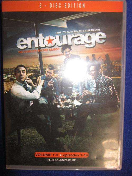 DVD -  Entourage Volume 1-3 Episodes 1-14