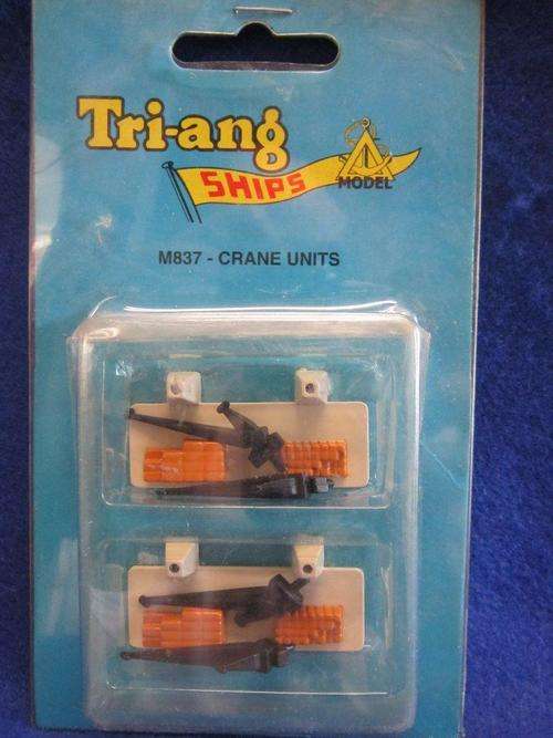 Tri-ang Ships M837 Crane Units 1:1200 Scale