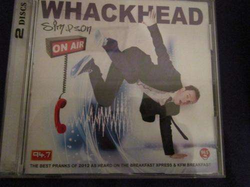 CD -  Whackhead Simpson - on Air - Double CD