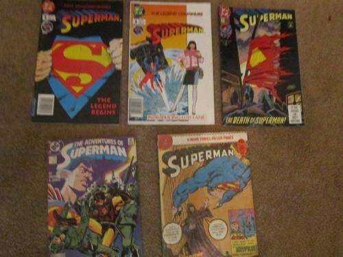 DC - Superman includes First Collect edition + no2 Introducing Louis Lane  (5 Issues Vintage)