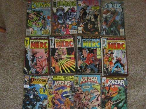 Marvel - Comics 12 x vintage comics