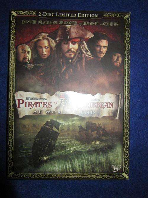 DVD - Pirates of the Caribbean - At Worlds End - Depp