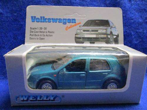 Welly - Volkswagen Collections Golf IV Green - 1:36-38 Scale