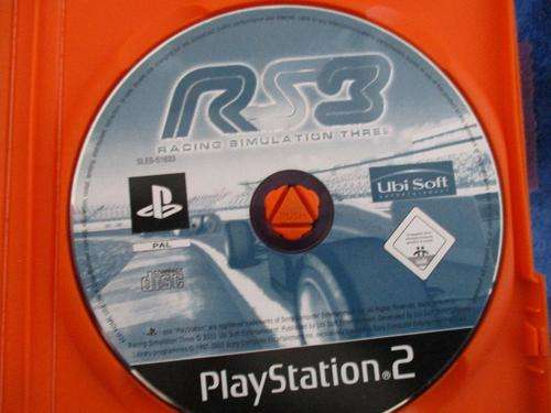 Racing Simulation 3 RS3 - Playstation 2 PS2 (pal disc)