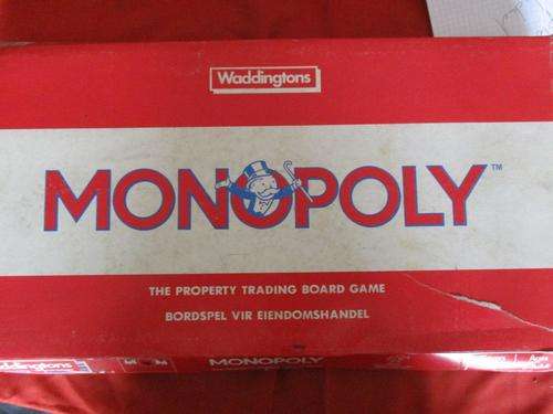 Monopoly Bilingual - Waddingtons A Manhattan Product