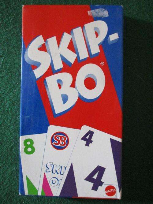 Skip-Bo - Mattel 1999 made in USA