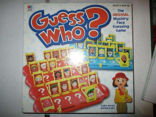 Guess Who? - MB Milton Bradley - The original mystery face guessing game