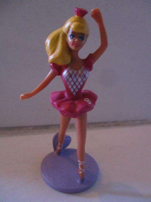 Barbie on a Plinth - Mattel - Solid Rubber +-9cm