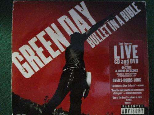 CD - Green Day - Bullet in a Bible Cd & DVD (Their first ever live dvd)