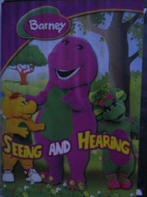 DVD - Barney - Seeing and hearing