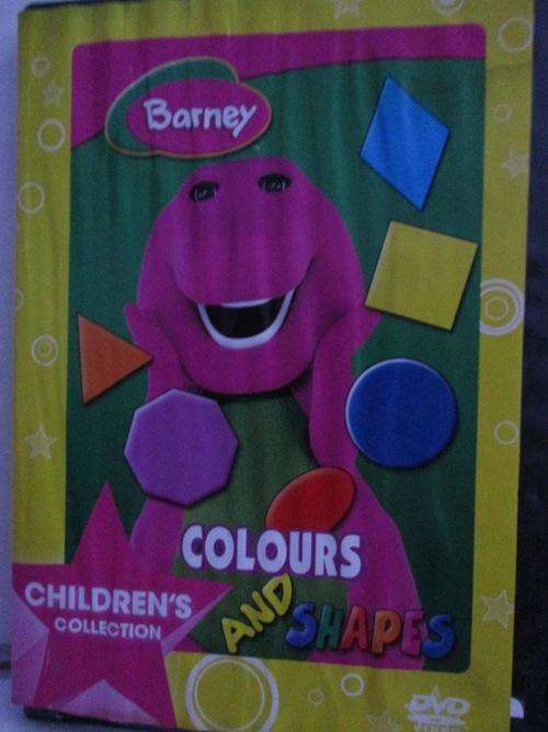 DVD - Barney - Colours and shapes