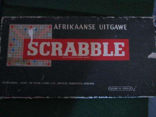 Scrabble - Afrikaanse Uitgawe - Spear se Speele (Vintage)