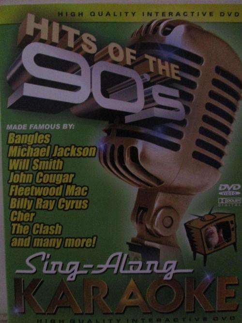 DVD - Hits of the 90's Sing-along Karaoke