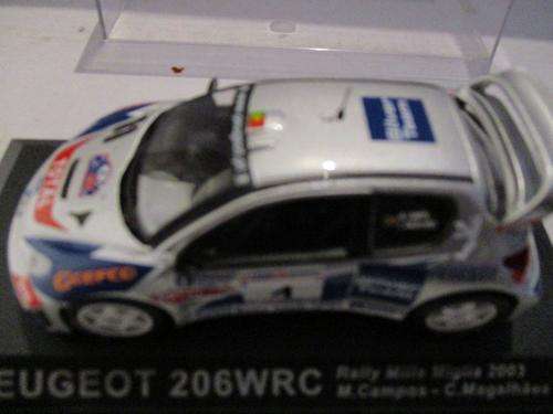 Peugeot 206 WRC Rally Mille Miglia 2003 - Rally Collection 1:43 scale