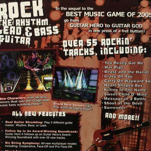 PS2 - Guitar Hero II