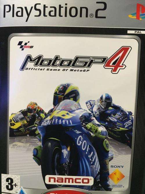 PS2 - MotoGP 4 - Platinum