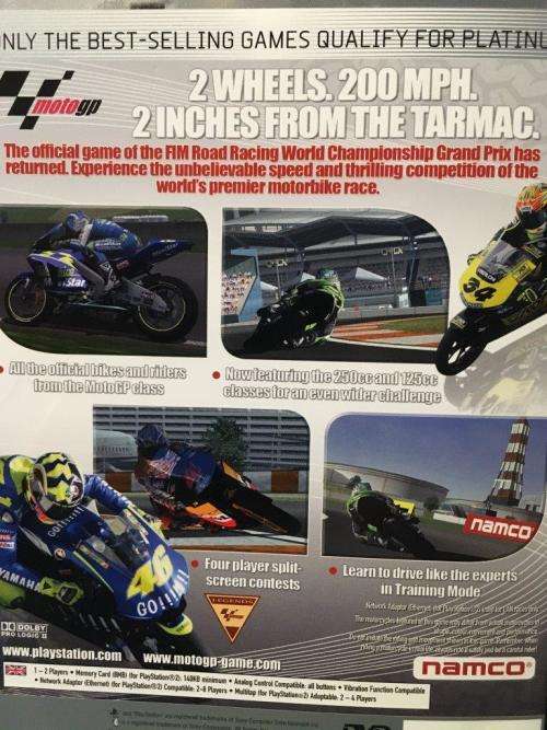 PS2 - MotoGP 4 - Platinum