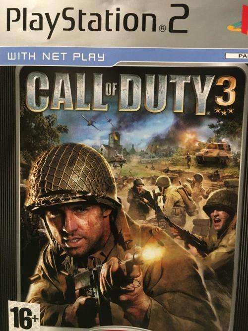 PS2 - Call of Duty 3 - Platinum