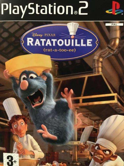 PS2 - Disney Pixar Ratatouille (rat-a-too-ee)