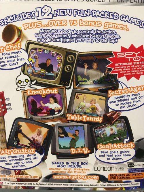 PS2 - Eyetoy Play 2 - Platinum