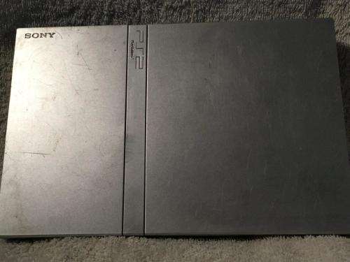 Playstation 2 - Silver Slim Line Console - See Description