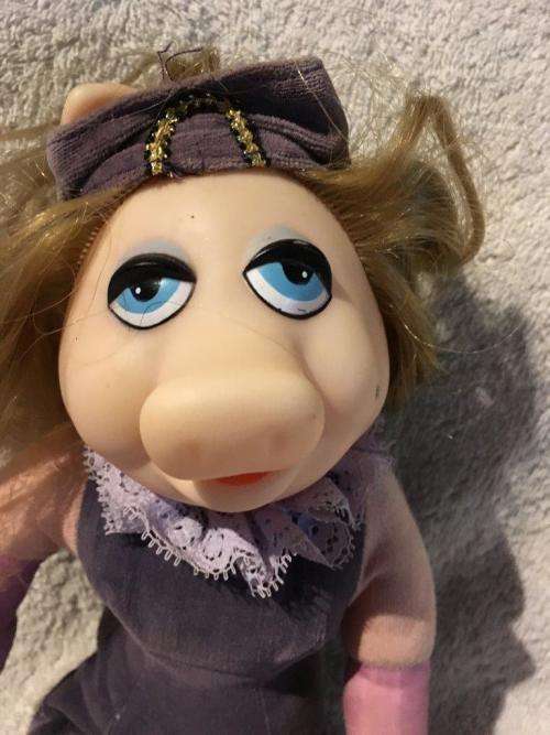 Vintage Miss Piggy - Henson Associates Inc 1981 +-34cm