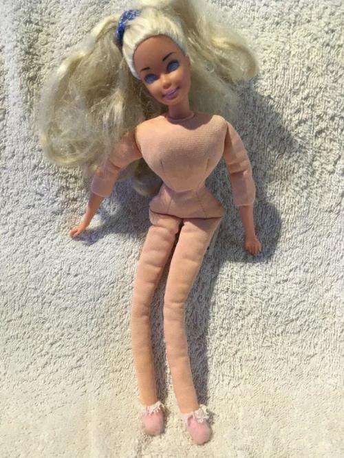 Barbie Mattell Rag Doll - Creepy eyes