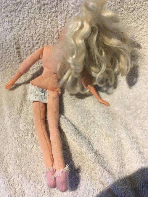 Barbie Mattell Rag Doll - Creepy eyes