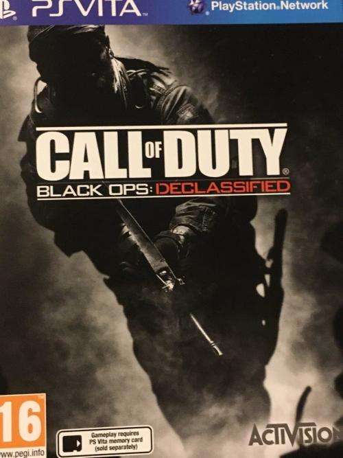 PSVITA - Call of Duty Black OPs Declassified