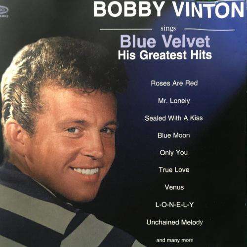 CD - Bobby Vinton - Blue Velvet His Greatest Hits