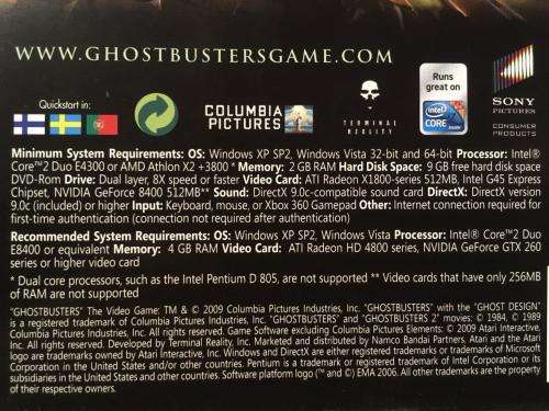 PC - Ghostbusters - The Video Game