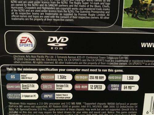 PC - Rugby 08 - Classics