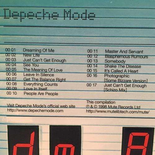 CD - Depeche Mode - The Singles 81-85