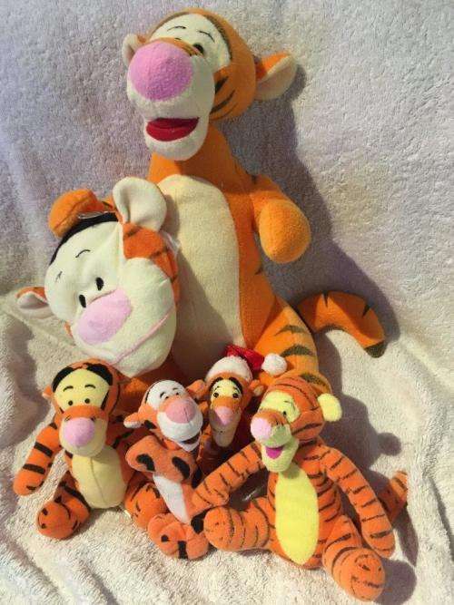Job Lot of Tiggers x 6 - Winnie The Pooh