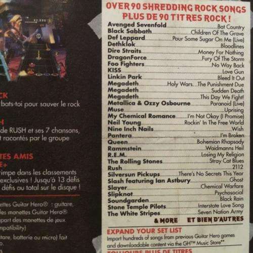 PS3 - Guitar Hero Warriors of Rock