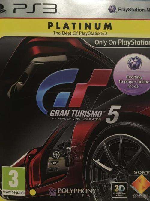 PS3 - Gran Turismo 5 - Platinum
