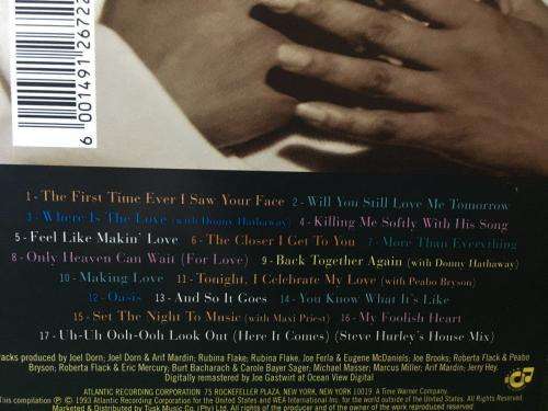 CD - Roberta Flack - Softly With These Songs The Best of