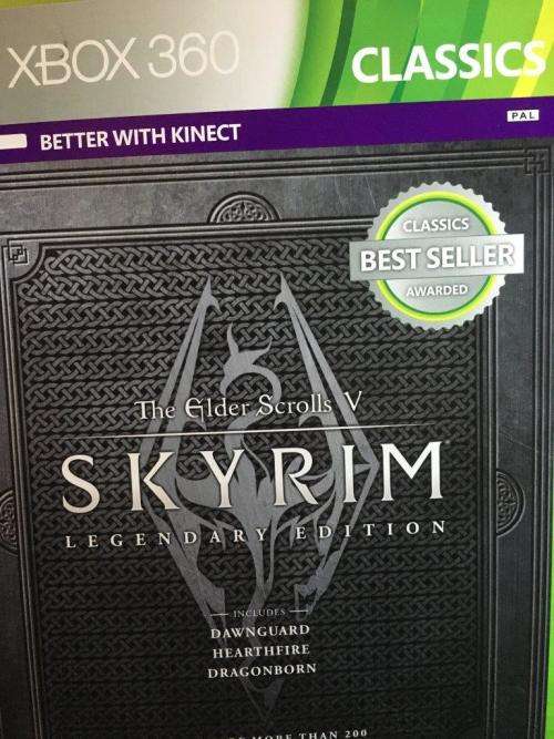 Xbox 360 - The Elder Scrolls V Skyrim Legendary Edition