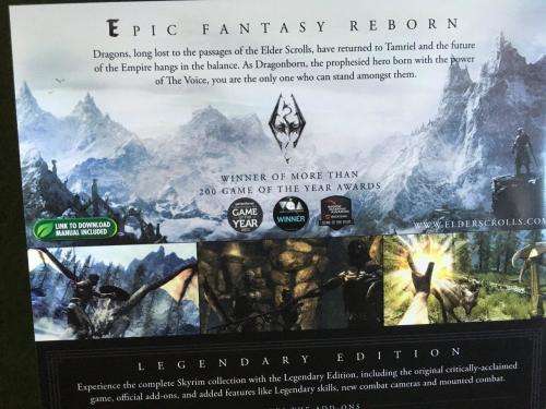 Xbox 360 - The Elder Scrolls V Skyrim Legendary Edition